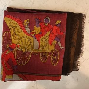 Salvatore Ferragamo Square scarf/shawl.